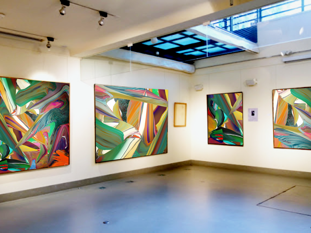 la paire version 1, chez Stéphane Vandeville, au chateau des Allues, 2018&nbsp;,