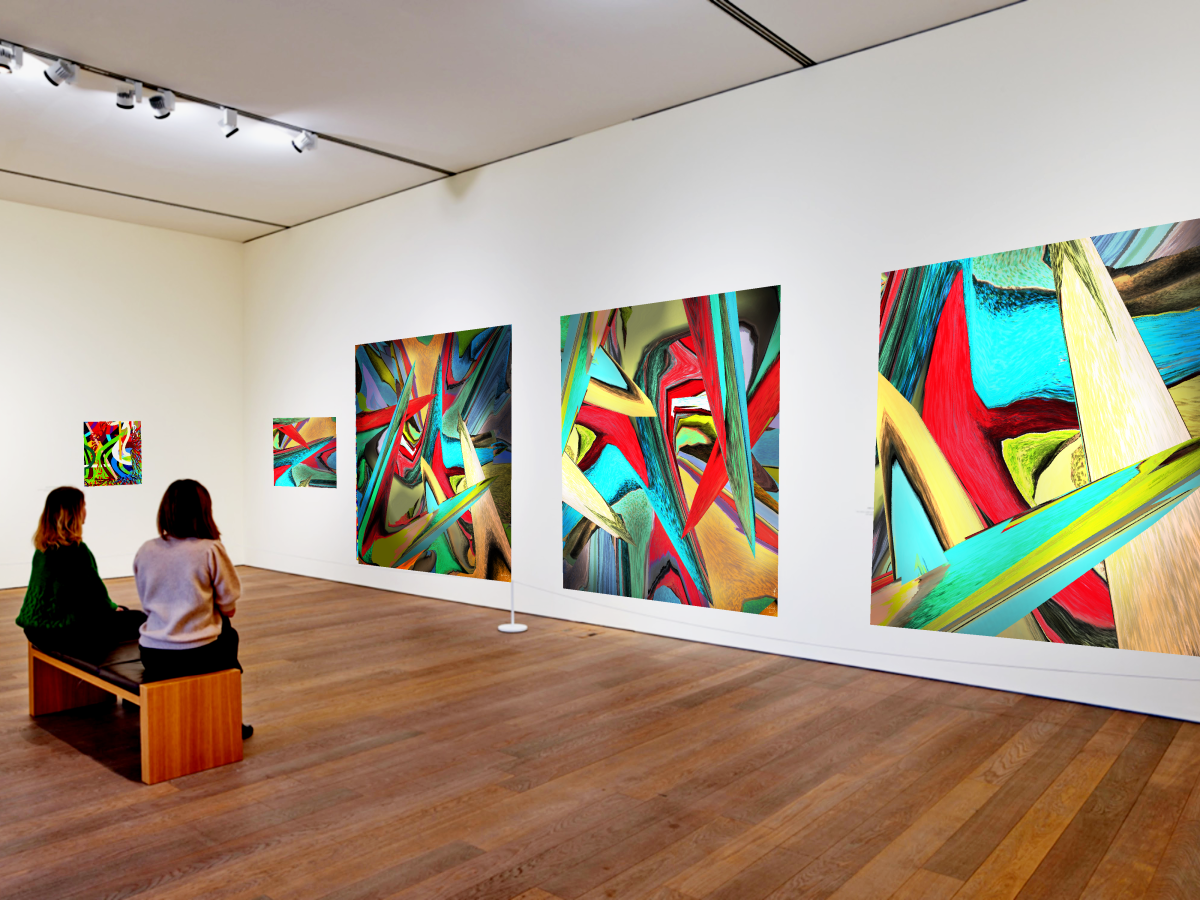 plus de perspective, chez Stéphane Vandeville, au chateau des Allues, 2018&nbsp;,